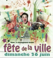 L'affiche de la fête de la ville, édition 2011