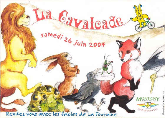 L'affiche de la Cavalcade, édition 2004
